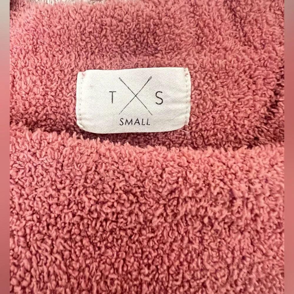 ❄️TxS Super Cozy Fuzzy Color block Oversized Sweater Size M